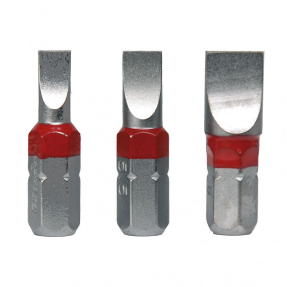 Jeu  de 3 Embouts Plat 4.5/5.5/8 x25mm FEROCE