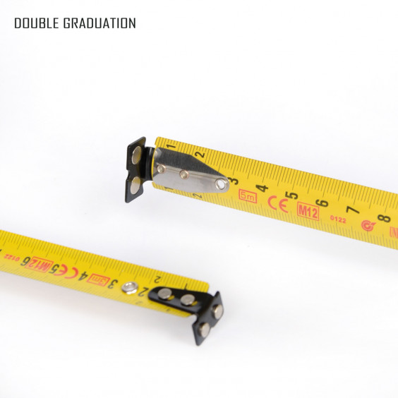 Mètre Ruban Métal 5m x 19mm Boîtier bi-matière KARX