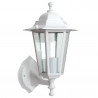 Applique Extérieure Montante 60W E27 Fonte Blanche LOAN