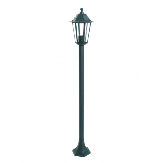 Potelet Lumineux Extérieur 60W max E27 Fonte Noir LOAN