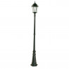 Lampadaire 1 Tête 6 Faces Noir - INITIALIS