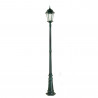 Lampadaire 1 Tête 6 Faces Vert - INITIALIS