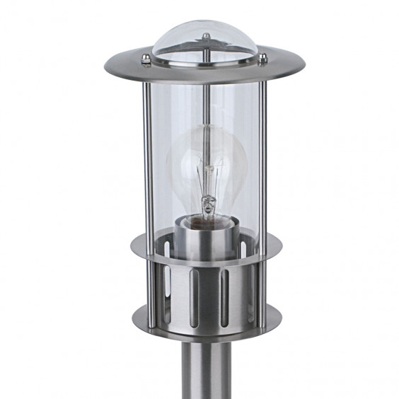 Borne Lumineuse Extérieure 60W max E27 Inox INITIALIS