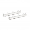 Supports universels pour fixation de tableau et maintien de câble