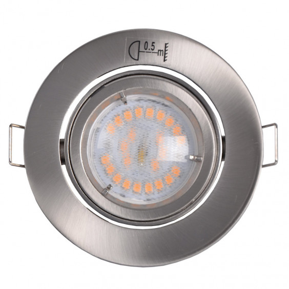 Spot encastré orientable rond alu