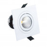 Spot à encastrer LED COB 9W orientable blanc