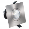 Spot à encastrer LED COB 9W orientable alu