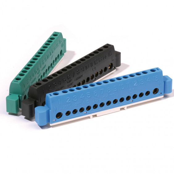 Borniers Neutre 15 Connexions OHMTEC