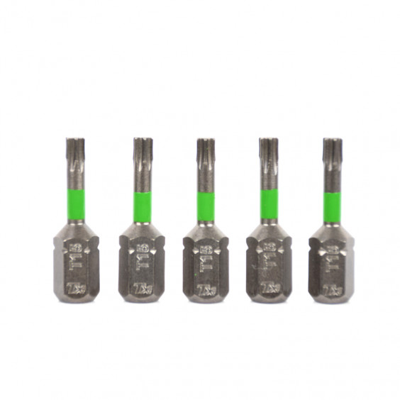 Jeu de 5 embouts T15 Torsion professional