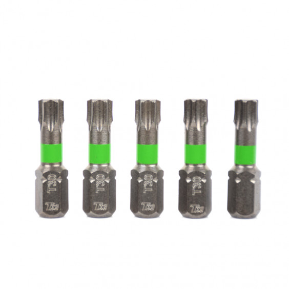 Jeu de 5 embouts T30 Torsion professional