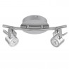 double spot metal led 2*5w