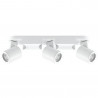 spot triple blanc 8w gu10 sans ampoule