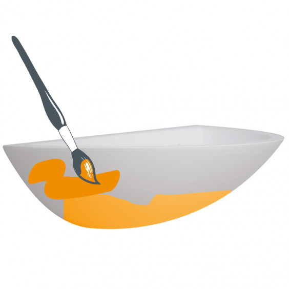 Applique à peindre E14 40W