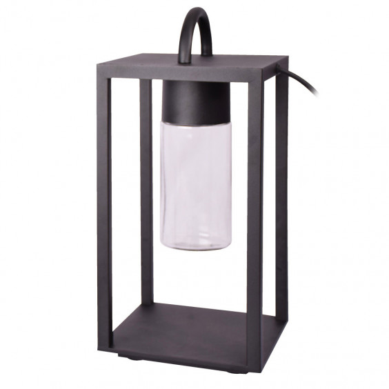 LANTERNE NOIRE E27 25W MAX (SANS AMPOULE)