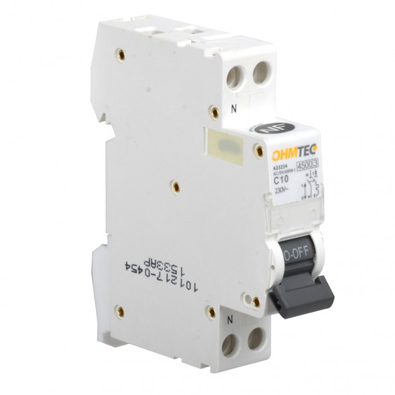 Disjoncteurs 1P+N 10A 4.5kA