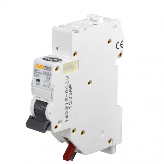Disjoncteur 1P+N 4.5KA - 20A