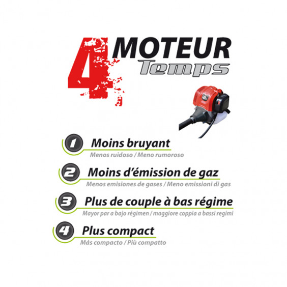 Débroussailleuse thermique 4Temps 31CC