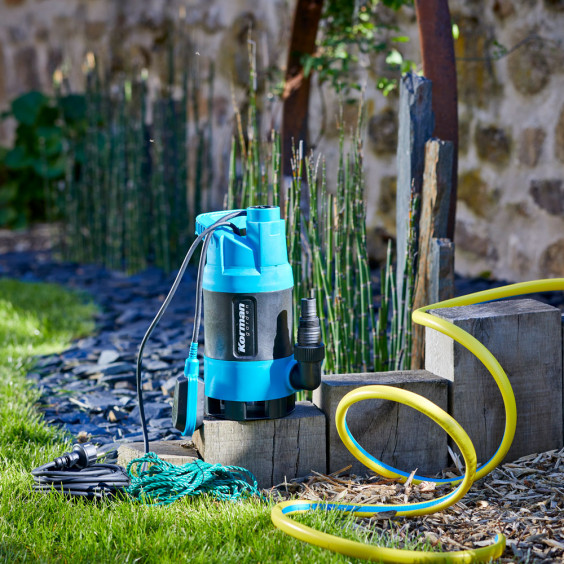 Pompe submersible 500W pour eaux chargées