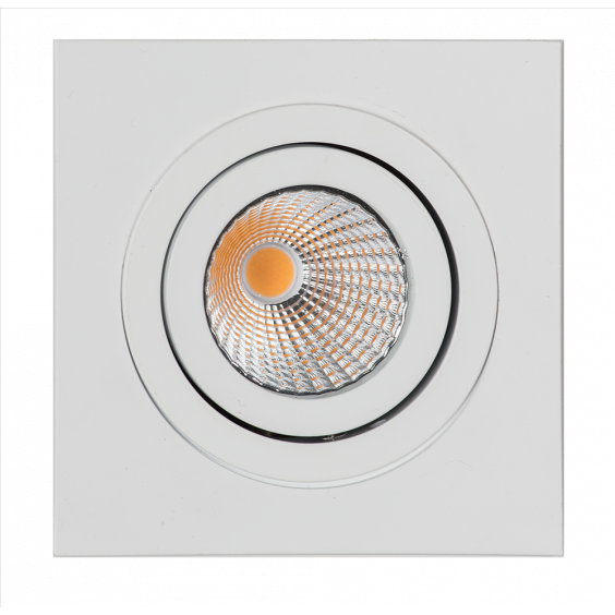 Spot à encastrer LED COB 9W orientable blanc
