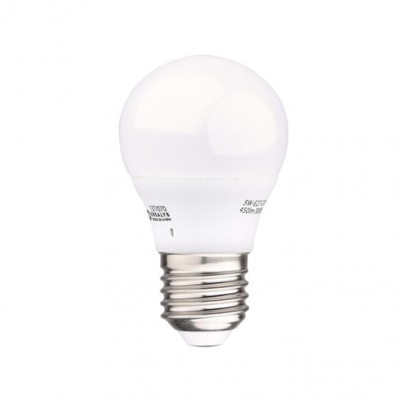 Ampoule LED E27 5W blanc chaud