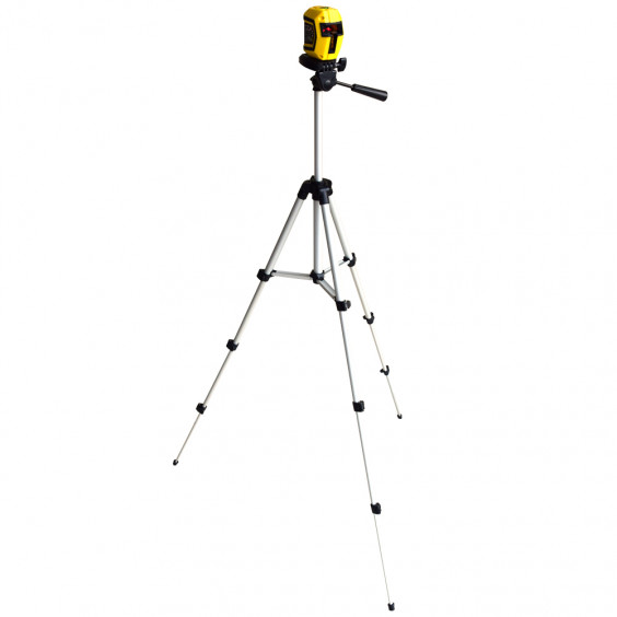 Niveau Laser Croix Rouge Auto ajustable - Kit Trepied 102 cm STEINER