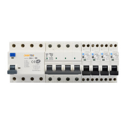 Kit Composition Coffret Electrique Piscine Triphas&eacute; - Interrupteur Diff&eacute;rentiel et Disjoncteur - NALTO