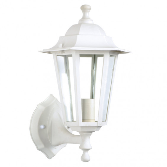 Applique Montante Extérieur E27  max 60W blanc - ELINA