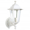 Applique Montante Extérieur E27  max 60W blanc - ELINA