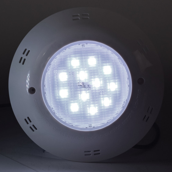 Projecteur Piscine LED 12W en saillie IP68 + Télécommande CREALYS