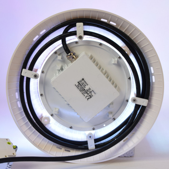 Projecteur Piscine LED 12W en saillie IP68 + Télécommande CREALYS