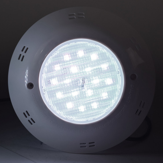 Projecteur Piscine LED 18W en saillie IP68 + Télécommande CREALYS