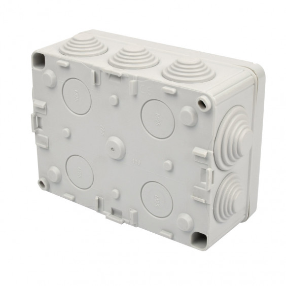 Boîte de Dérivation 10 Entrées 153x110x65mm IP55  NALTO SIRIUS 54