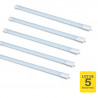 Lot de 5 Réglettes LED Etanche 150cm 50W SMD IP65 WOLTZ