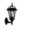 Applique Extérieure Montante 100W E27 Fonte Noire