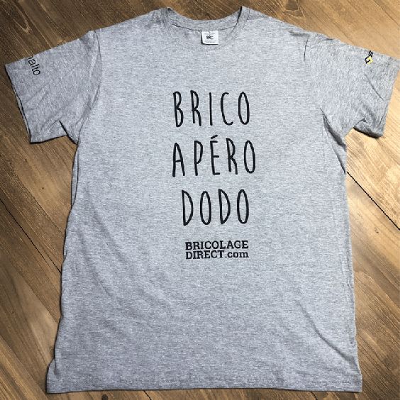 Tee-Shirt Brico Apéro Dodo - Taille XL