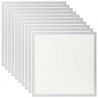 Lot de 10 Dalles LED Recouvrables 600x600mm CREALYS