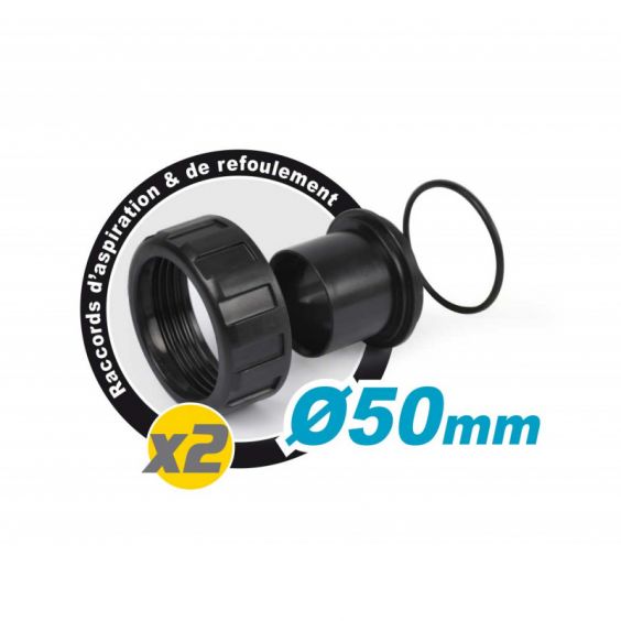 Pompe Filtration Piscine Hors Sol et Enterrée 800W 19m³/h Auto Amorçante KORMAN