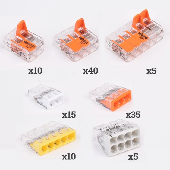 Coffret 120 Wago Panaché 221 / 2273