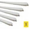 Lot de 5 Réglettes LED Etanches Câblage Traversant 150cm 55W 4000K IP65 CREALYS