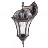 Applique Extérieure Descendante 100W E27 Fonte Noir Brossé