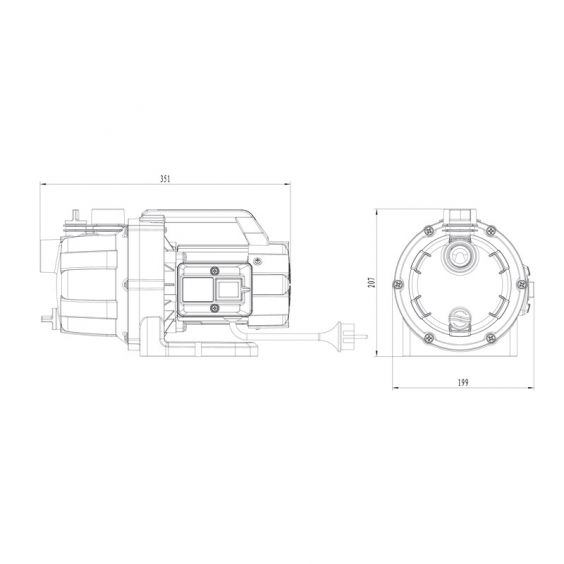 Pompe de Surface 800W Auto amorçante Mc Kerson