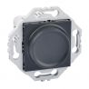 Variateur Rotatif Universel Compatible LED Anthracite NOANE