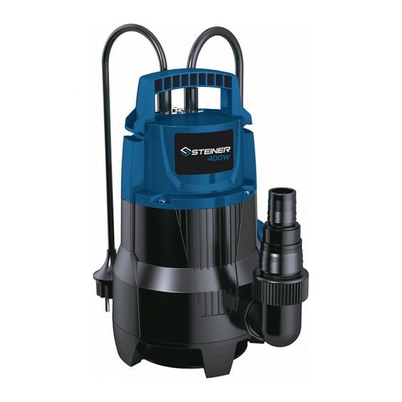 Pompe submersible eaux chargées 400W STEINER
