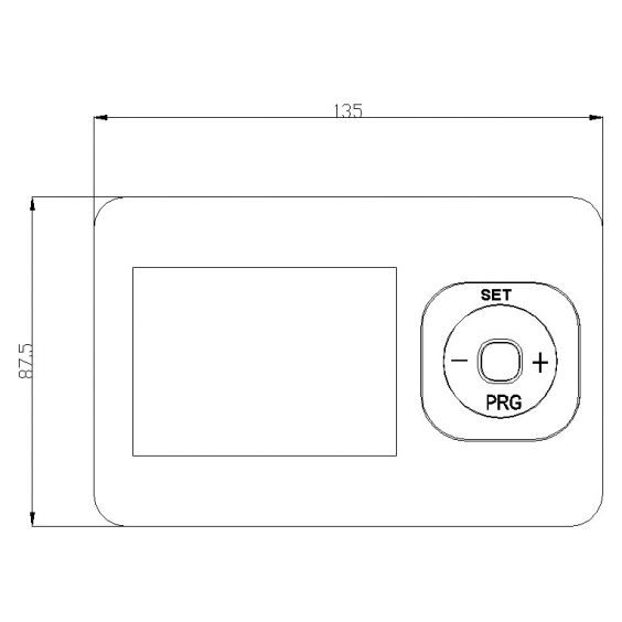 Thermostat Programmable Filaire Atenza