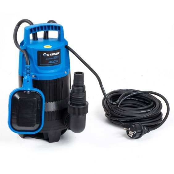 Pompe submersible eaux chargées 400W STEINER