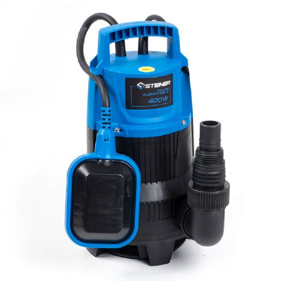 Pompe submersible eaux chargées 400W STEINER