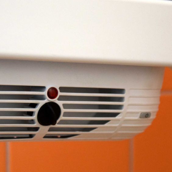 Radiateur Sèche Serviette Electrique 500W Fil Chauffant + Soufflerie 800W ATENZA 