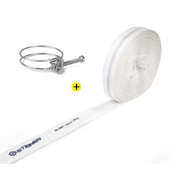 Tuyau de Refoulement plat Ø32mm 25m STEINER