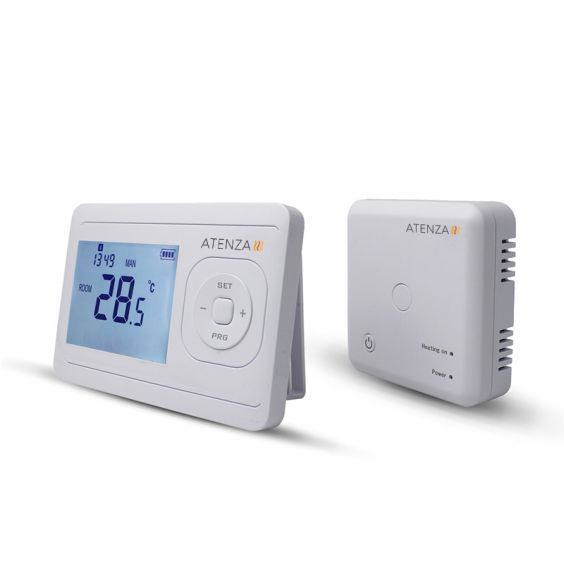 Thermostat Programmable sans Fil + Récepteur HF ATENZA