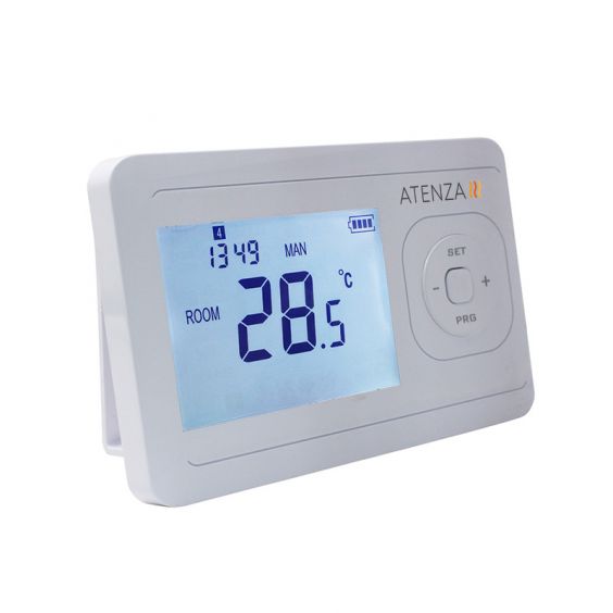 Thermostat Programmable sans Fil + Récepteur HF ATENZA